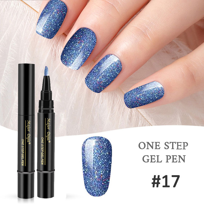 One Step Nail Polish Gel Pen
