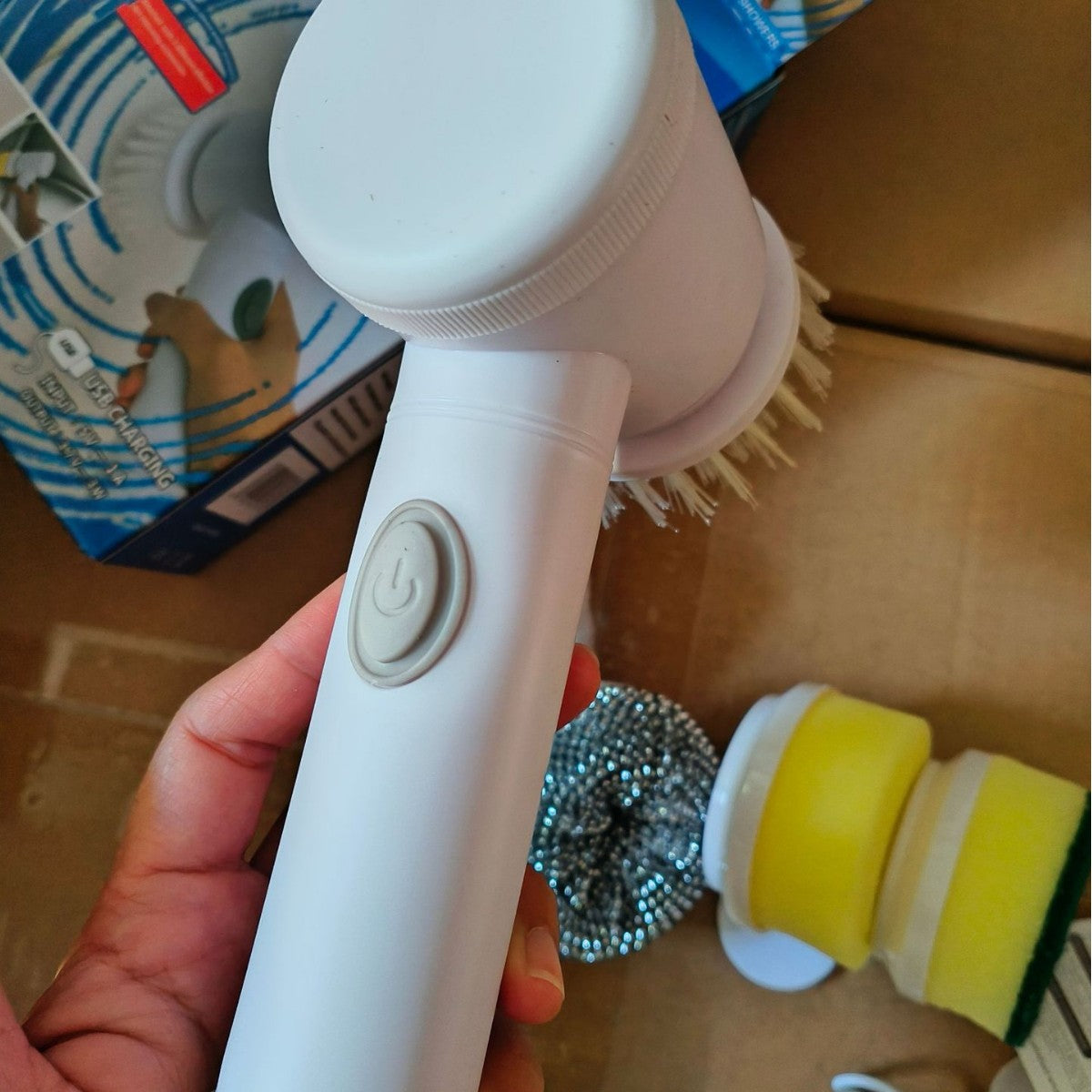 Electric Cleaning Brush Kitchen and Bathroom Multifunctional Cleaner