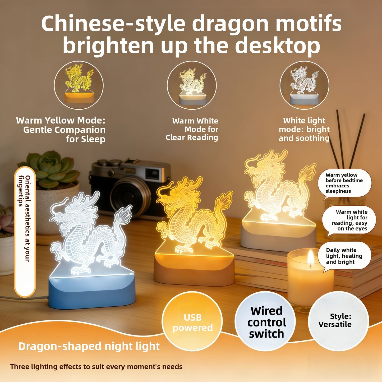 Zodiac Night Light 3D Atmosphere Lamp