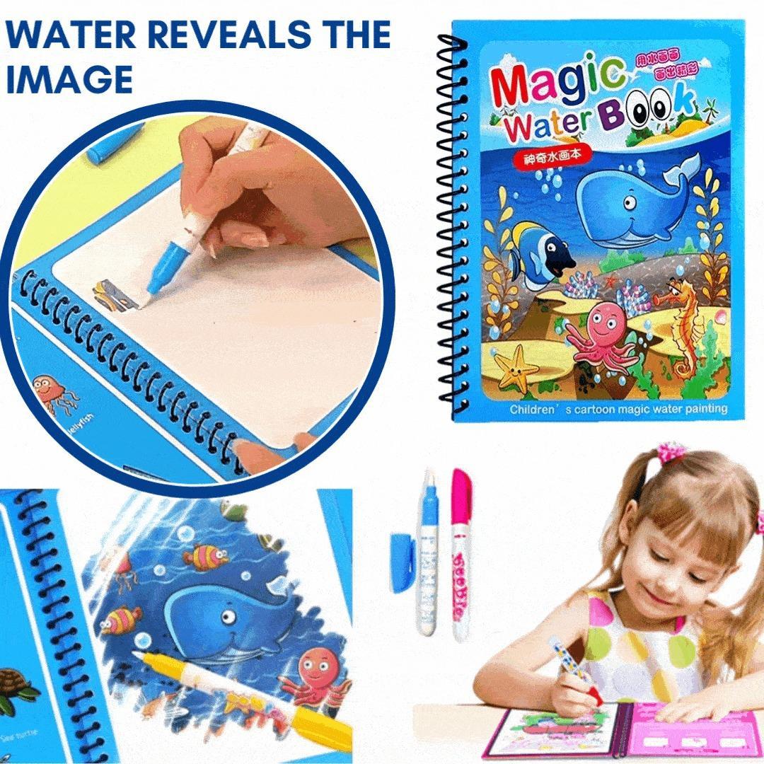Magic water canvas for kids art drawing