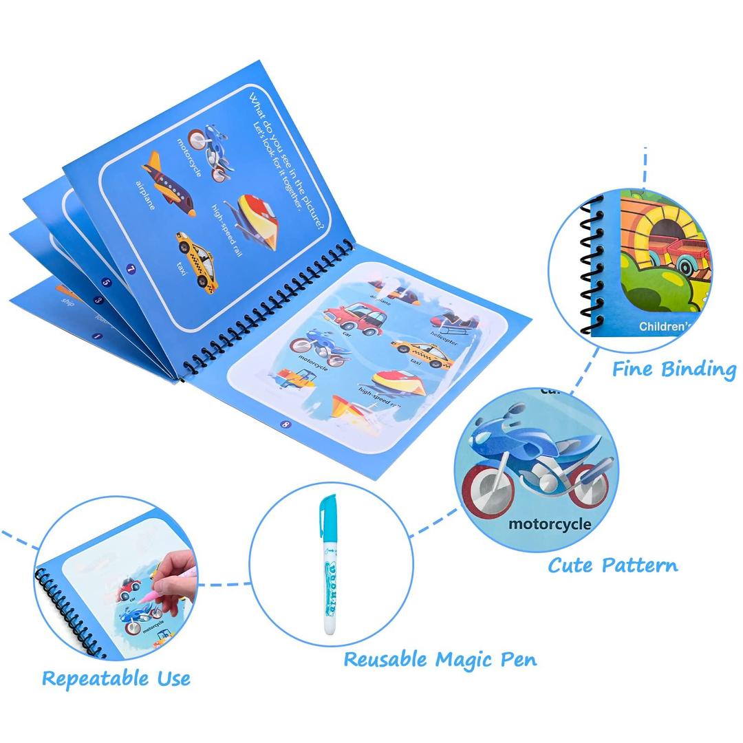 Magic water canvas for kids art drawing
