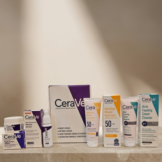 CeraVe-4-piece Facial kit for acne prone skin