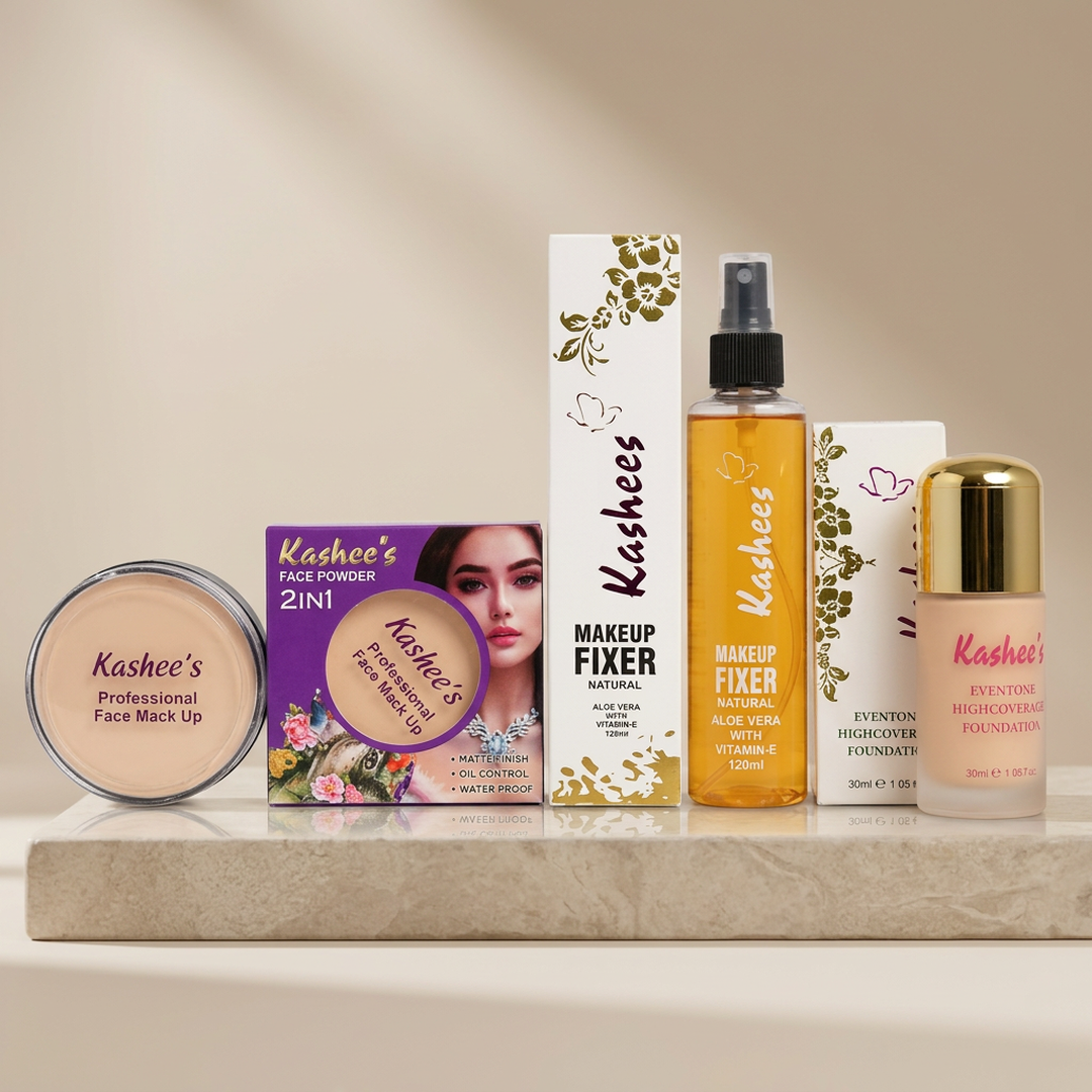 Kashee makeup kits 3-in-1 for brighting skin