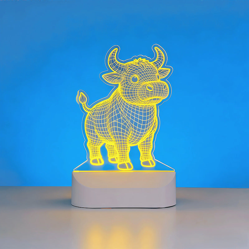 Zodiac Night Light 3D Atmosphere Lamp