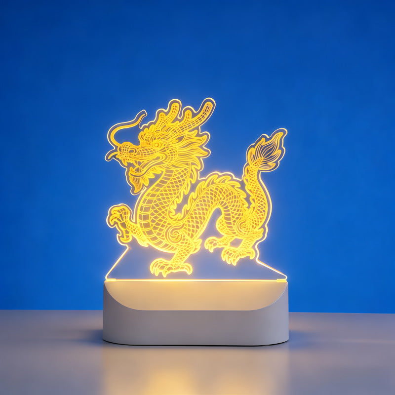 Zodiac Night Light 3D Atmosphere Lamp