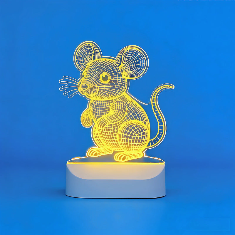 Zodiac Night Light 3D Atmosphere Lamp