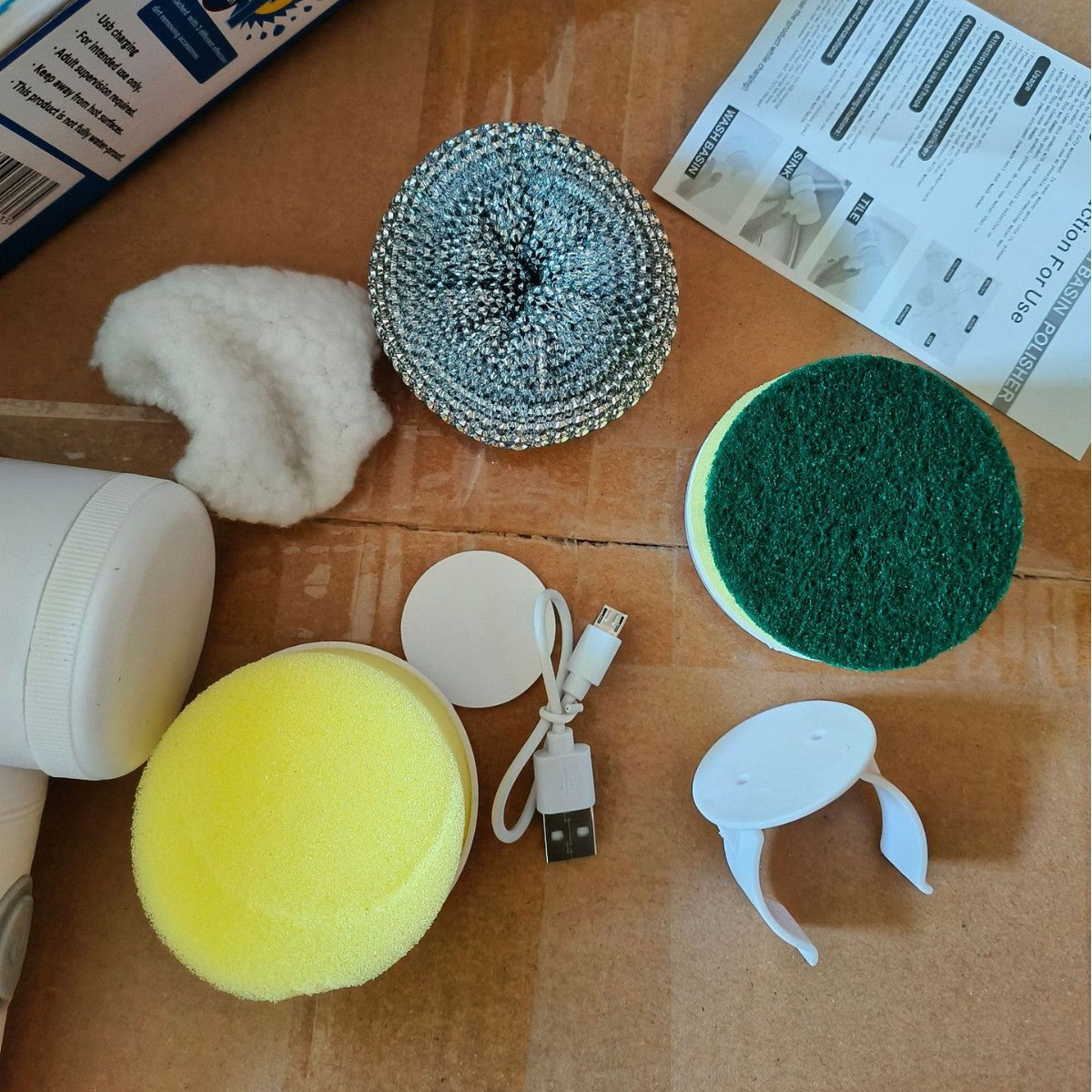 Electric Cleaning Brush Kitchen and Bathroom Multifunctional Cleaner