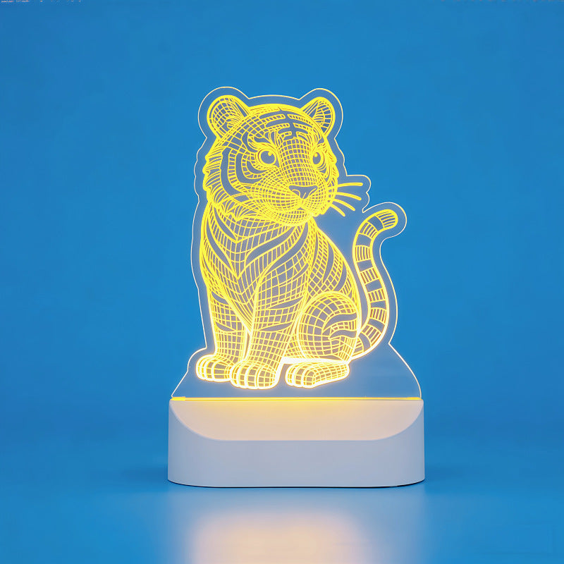 Zodiac Night Light 3D Atmosphere Lamp