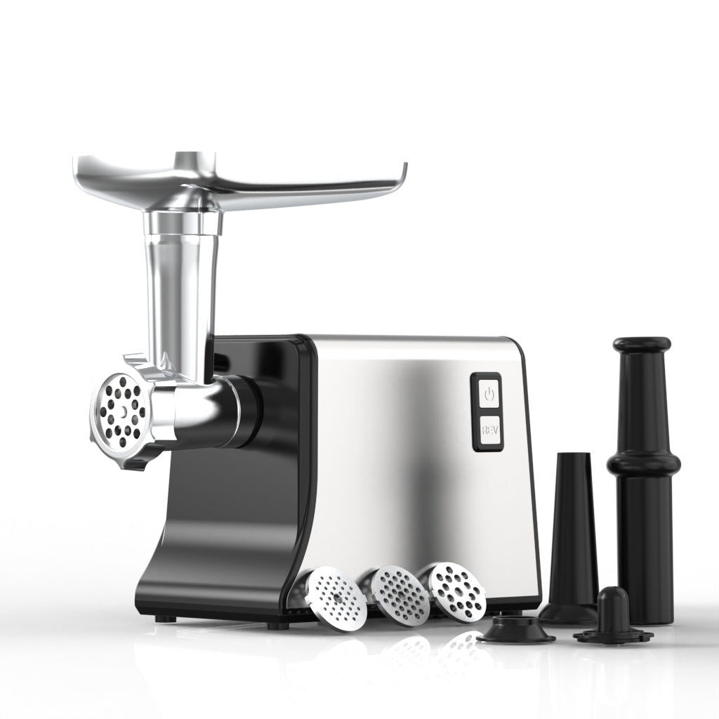 Fully Automatic Stainless Steel Electric Meat Grinder for Home Kitchen