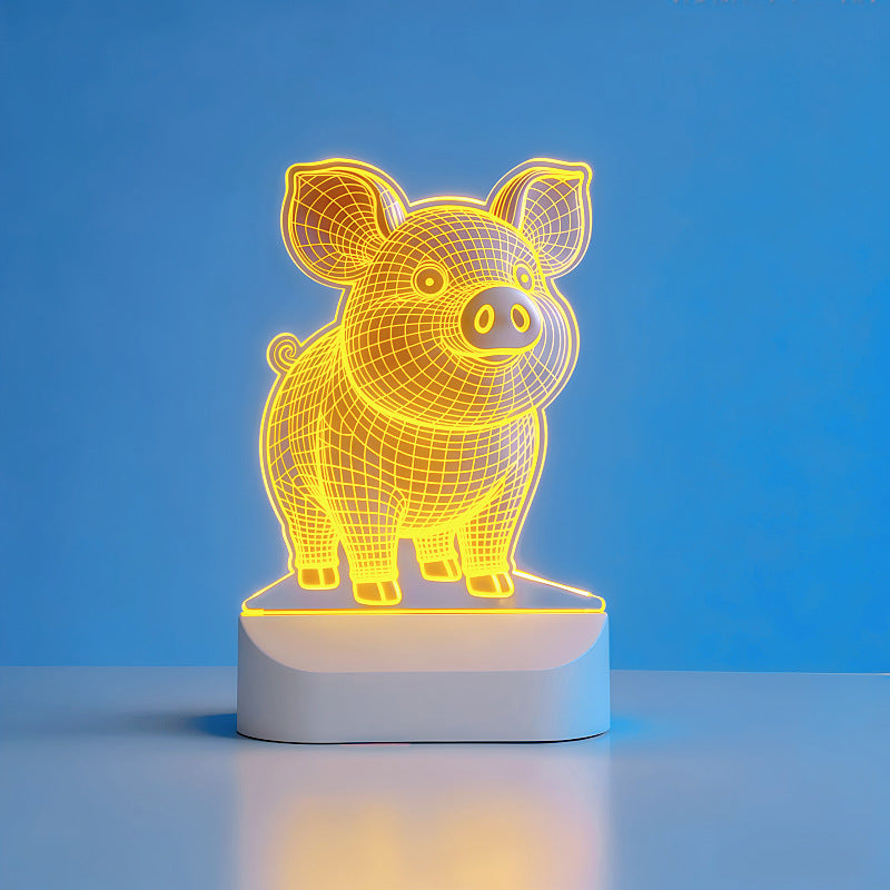 Zodiac Night Light 3D Atmosphere Lamp