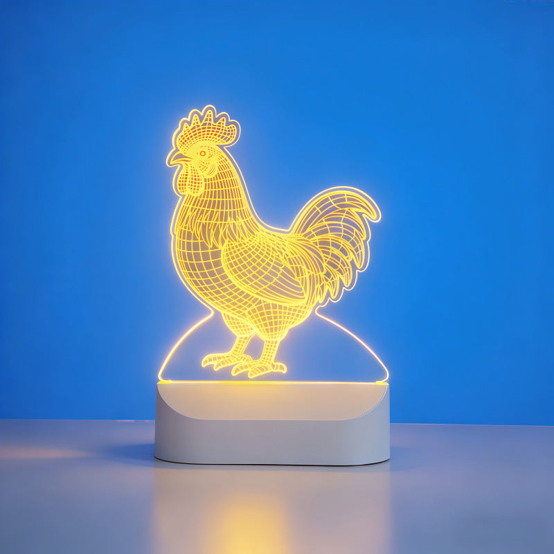 Zodiac Night Light 3D Atmosphere Lamp