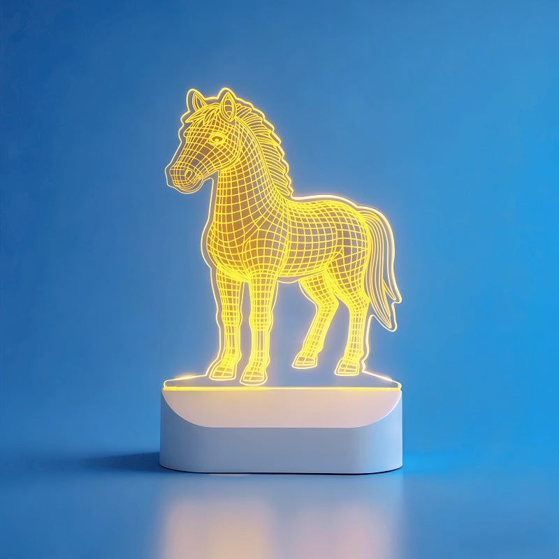 Zodiac Night Light 3D Atmosphere Lamp