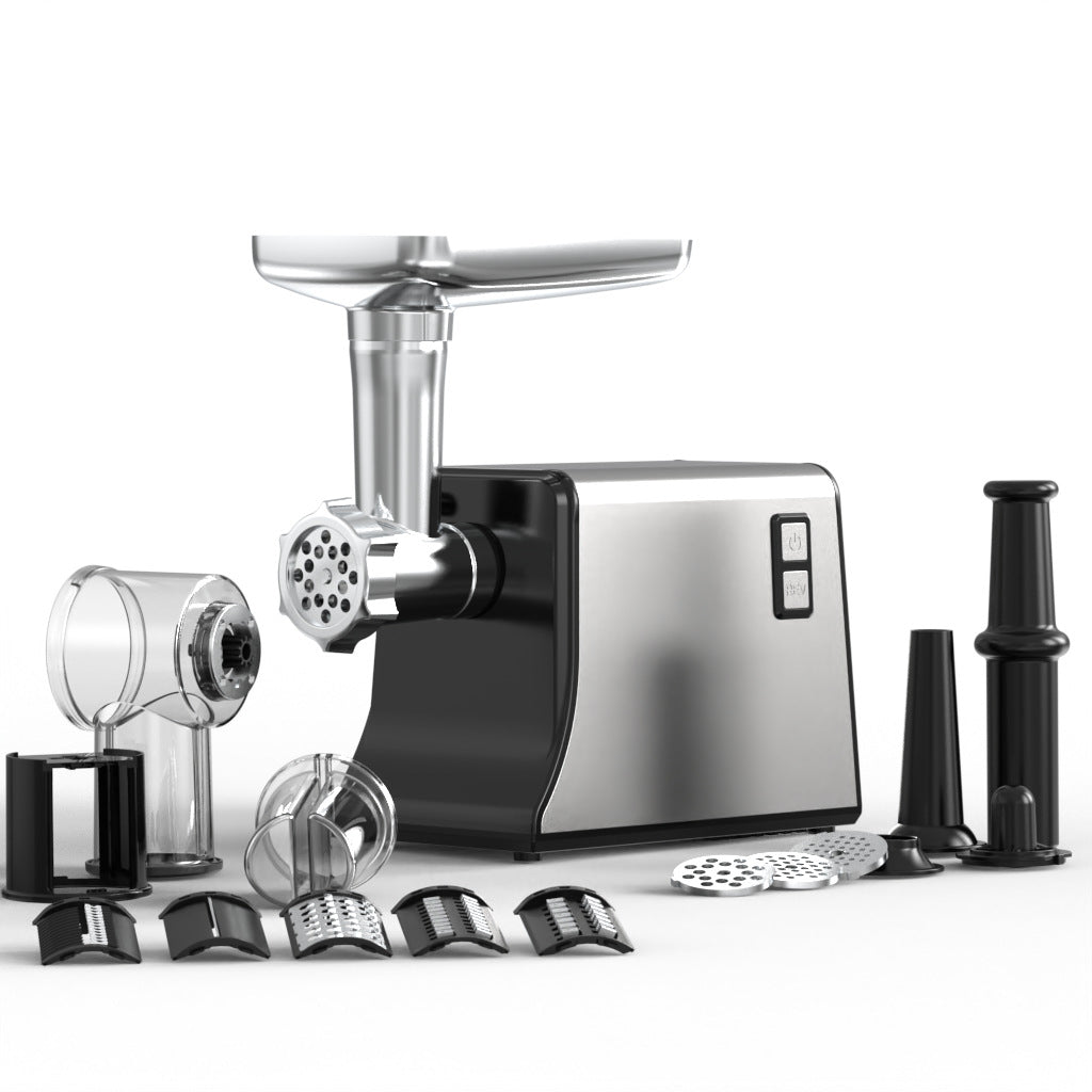 Fully Automatic Stainless Steel Electric Meat Grinder for Home Kitchen