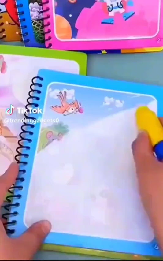 Magic water canvas for kids art drawing